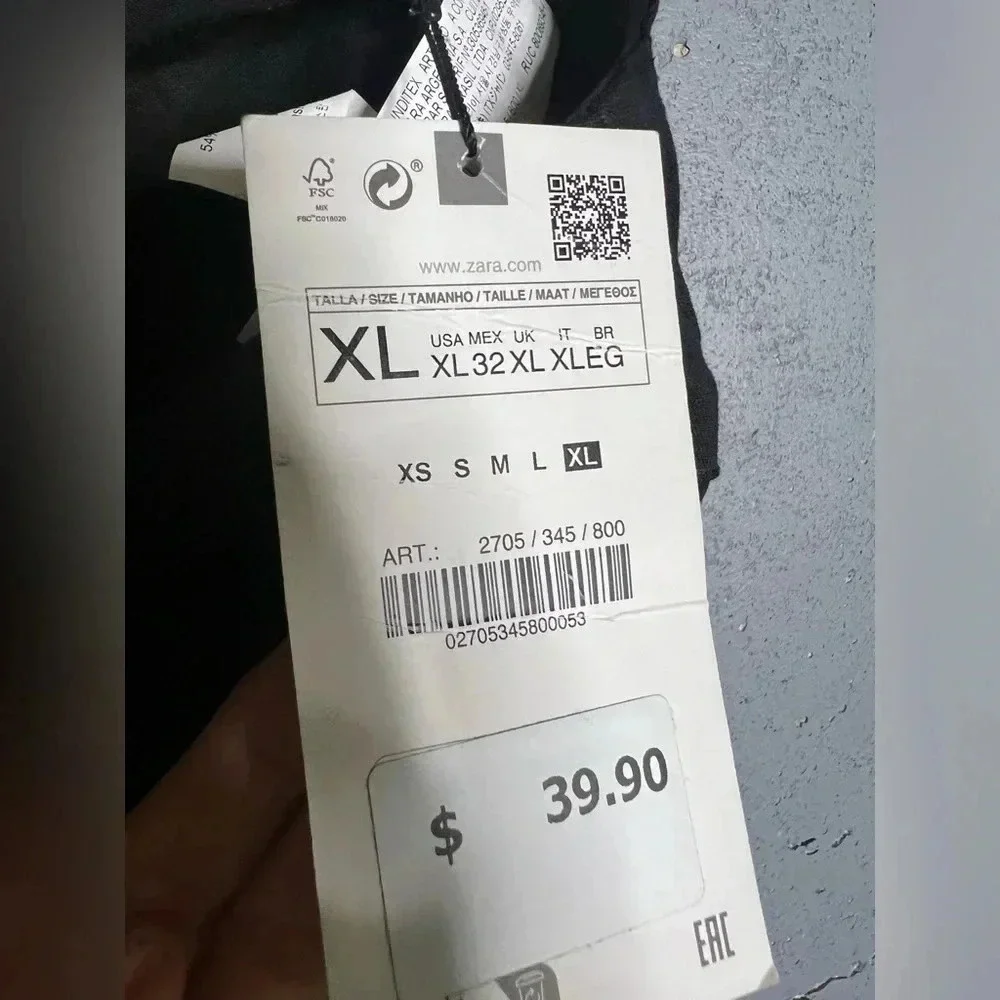 Zara nwt linen